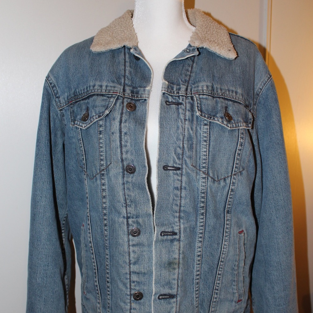 Denim Sherpa Jacket